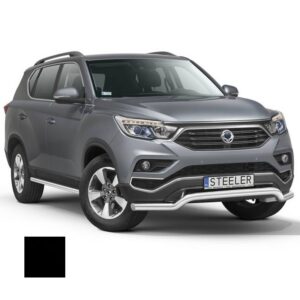 Stötfångarrör nedre, SsangYong Rexton 2018–, Ø70 mm, svart