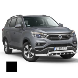 Stötfångarrör nedre, SsangYong Rexton 2018–, Ø70 mm, svart