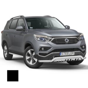 Stötfångarrör nedre, SsangYong Rexton 2018–, Ø70 mm, svart