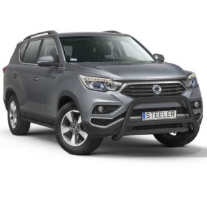 Frontbåge, Ssangyong Rexton 2018–, Ø70 mm, svart