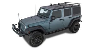 Takräcke Vortex-kit, svart, Jeep Wrangler JK, 4d, 3×1500 mm bredd, Backbone