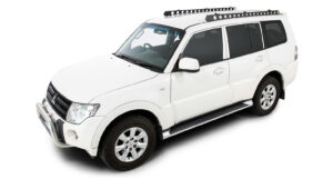 Rhino-Rack Pioneer 6 plattform 2100X1240 Pajero LWB 11/2006–, inkl. Backbone