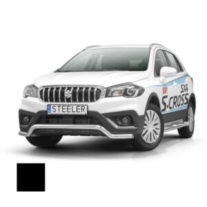 Stötfångarrör nedre, Suzuki SX4 S-Cross 2016–, Ø60 mm, svart