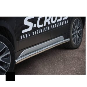 Sidorör, Suzuki SX4 S-Cross 2013–2016, Ø60 mm, svart