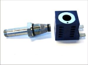 Magnetventil 2W pos – 10V blå spole