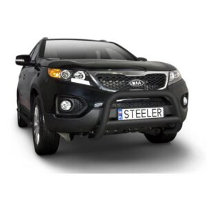 Frontbåge Kia Sorento 2010–2012 Ø70 mm, svart