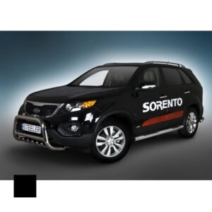 Sidorör med steg, Kia Sorento 2010–2012, Ø76 mm, svart