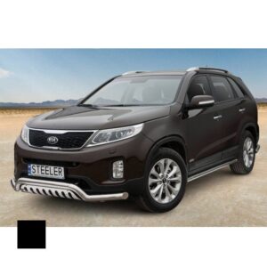 Sidorör, Kia Sorento 2012–2015, Ø60 mm, svart