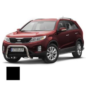 Frontbåge Kia Sorento 2012–2015 Ø70 mm, svart