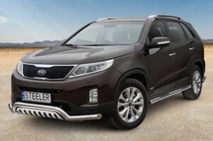 Sidorör med steg, Kia Sorento 2012–2015, Ø70 mm