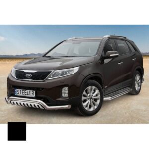 Sidosteg, Kia Sorento 2012–2015, Ø70 mm, svart
