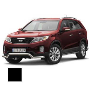 Stötfångarrör nedre, Kia Sorento 2012–2015, Ø70 mm, svart