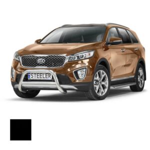 Frontbåge Kia Sorento 2015–2018 Ø70 mm, svart