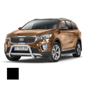 Frontbåge Kia Sorento 2015–2018 Ø70 mm, svart