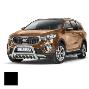 Frontbåge Kia Sorento 2015–2018 Ø70 mm, svart
