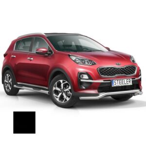 Stötfångarrör nedre, Kia Sportage 2018–, Ø60 mm, svart