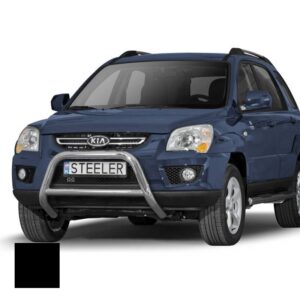 Frontbåge Kia Sportage 2008–2010 Ø70 mm, svart