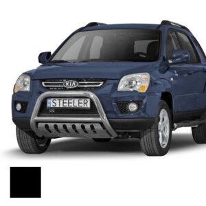 Frontbåge Kia Sportage 2008–2010 Ø70 mm, svart