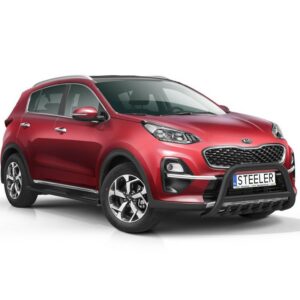 Frontbåge Kia Sportage 2018– Ø70 mm, svart