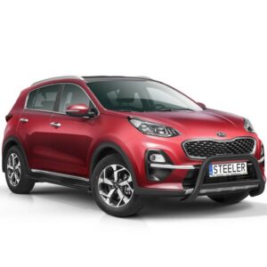 Frontbåge Kia Sportage 2018– Ø70 mm, svart