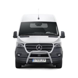 Frontbåge Mercedes Benz Sprinter 2018– (endast bakhjulsdrift) 70 mm, rostfri