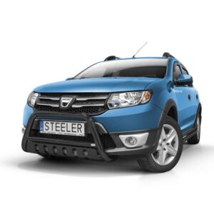 Frontbåge, Dacia Sandero Stepway 2012–2016, Ø60 mm, svart