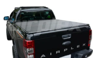 Soft cover flakkapell, Maxus eT90EV SWB, svart vinyl