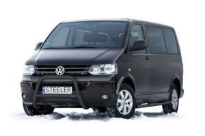 Frontbåge, VW T5 2003–2010–2015, Ø70 mm, svart