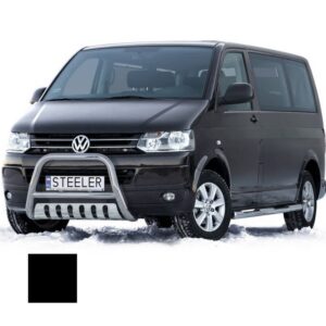 Frontbåge, VW T5 2003–2010–2015, Ø70 mm, svart