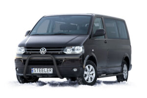 Frontbåge, VW T5 2003–2010–2015, Ø70 mm, svart