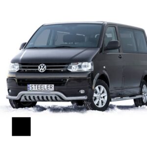Stötfångarrör nedre, VW T5 2003–2010–2015, Ø70 mm, svart