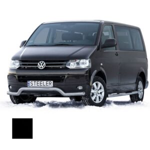 Stötfångarrör nedre, VW T5 2003–2010–2015, Ø70 mm, svart