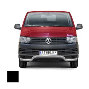Stötfångarrör nedre, VW T6 2015–2019, Ø70 mm, svart