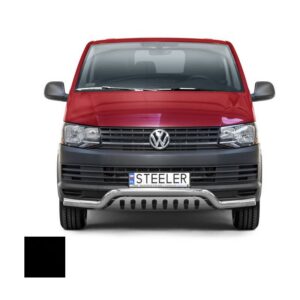 Stötfångarrör nedre, VW T6 2015–2019, Ø70 mm, svart