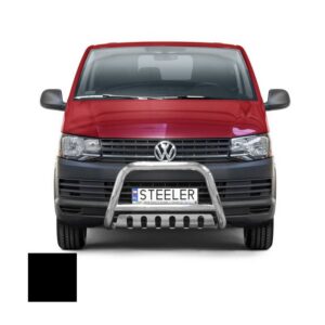 Frontbåge, VW T6 2015–2019, Ø70 mm, svart
