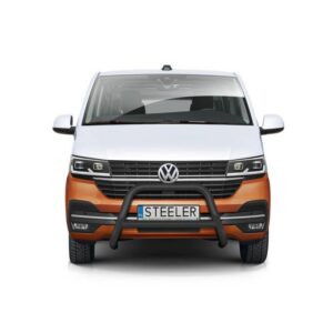 Frontbåge, Volkswagen Transporter T6.1 2019–, 70 mm, svart (passar inte ACC)
