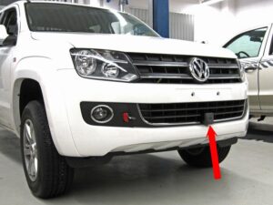 Front receiver, Volkswagen Amarok 2,0L, 2011–2016