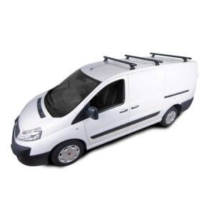 Rhino-Rack Heavy Duty-lastbärare 1500 mm, svarta Fiat, Peugeot, Citroën, 04/2008–2016
