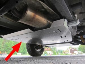 ASFIR hasplåt VW Amarok 2.0 TDI växellåda, 6 mm aluminium