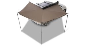 RHINO RACK BATWING COMPACT höger sida, mått (HxLxB) 230 x 200 x 200