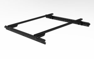 MULI-RACK sats Plain Xtracab, inkl. 3 Rhino-Rack HD-lastbärare