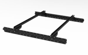 MULI-RACK sats Plain Doublecab, inkl. 2 Rhino-Rack HD-lastbärare