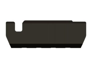 Hasplåt, styrväxel, Nissan Patrol, BJ. 05/2000–2005 (Y61), 3 mm stål