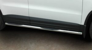 Sidorör med steg, VW Tiguan 2007–2011–2015, Ø76 mm