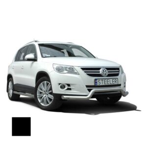 Stötfångarrör nedre, VW Tiguan 2007–2011–2015, Ø70 mm, svart