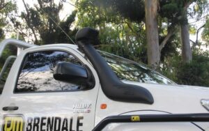 Snorkel, Airtech, Toyota Hilux 2005–2015, turbodiesel, RHS, 0597 RAM