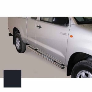 Sidosteg Toyota Hilux DC 2006–2015 (svart)