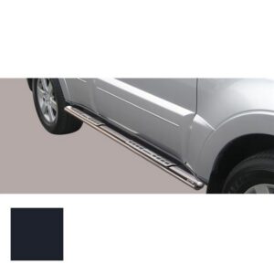 Sidosteg Mitsubishi Pajero 5 dörrar 2007– (svart)