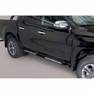 Sidosteg Mitsubishi L200 2019– (svart)