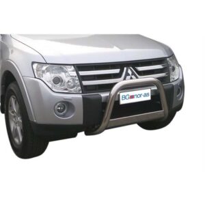 Frontbåge Mitsubishi Pajero 2007–2014 Ø63 mm, svart